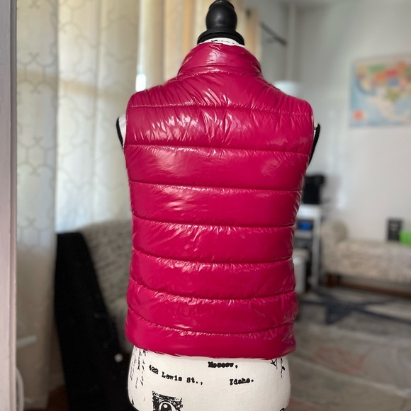 EUC Girl’s Size Large Epic Threads Reversible Puffer Vest Girl’s Aged 10-12 Yrs - Picture 4 of 12